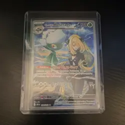 Pokemon Cynthia's Roserade Illustration Rare Holo Sv10 184/182 130 HP - Image 1