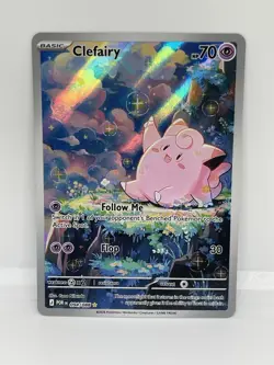 Clefairy 094/088 Perfect Order Full Art Illustration Rare Pokemon IR MINT - Image 1