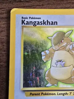 Pokemon TCG Kangaskhan Jungle 5/64 Holo Unlimited Holo Rare Moderately Played - Image 4