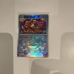 Pokemon TCG: 2025 Prismatic Evolutions Master Ball Reverse Holo Seaking 021/131 - Image 1