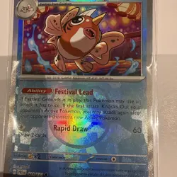 Pokemon TCG: 2025 Prismatic Evolutions Master Ball Reverse Holo Seaking 021/131 - Image 2