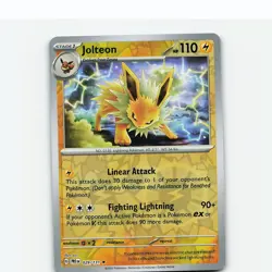 Jolteon 029/131 Holo Rare Prismatic Evolutions Pokemon Reverse Holo Near Mint - Image 1