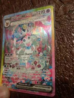Pokemon Sylveon ex 156/131 SV Prismatic Evolutions SIR Full Art Holo - NM - Image 2