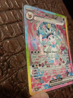 Pokemon Sylveon ex 156/131 SV Prismatic Evolutions SIR Full Art Holo - NM - Image 3