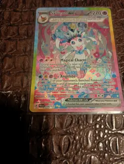 Pokemon Sylveon ex 156/131 SV Prismatic Evolutions SIR Full Art Holo - NM - Image 4
