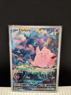 Clefairy 094/088 ME03 Perfect Order Pokemon - Near Mint - Pack Pulled & Sleeved - Image 1