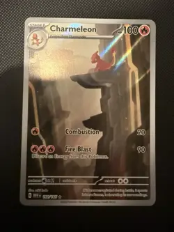 Charmeleon 169/165 Scarlet & Violet 151 Illustration Rare Pokemon TCG - Image 1