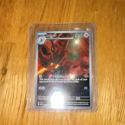 Pokemon TCG Scizor 205/197 Illustration Rare Full Art Holo SV03 English 140HP - Image 1
