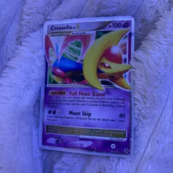 Pokemon Cresselia LV.X Holo Rare Great Encounters 103/106 100 HP Moon Skip - Image 1