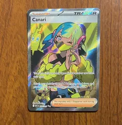 Canari 257/217 Full Art Ultra Rare Holo Trainer Ascended Heroes Pokemon TCG - Image 1