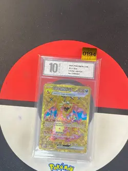 Pokemon TCG S-Chinese Charizard ex CSV5C 162/129 UR Grade10 - Image 1