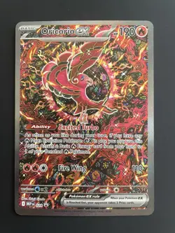 Pokemon TCG Oricorio ex Mega Evolution Promo 024 Near Mint - Image 1