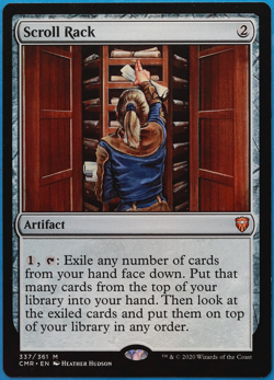 Scroll Rack Commander Legends NM Artifact Mythic Rare CARD (501732) ABUGames - Image 1
