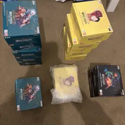 ONE PIECE OP 06 *2 + OP 07 *6 OP 08 *6 Booster Boxes NEW+UNSEALED+ENGLISH BUNDLE - Image 1