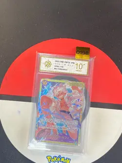 Monkey D Luffy OP05-119 SEC Awakening of New Era OP-05 One Piece Card Grade10 - Image 1