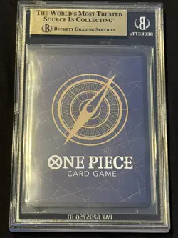 One Piece Shanks OP09-004 Manga Art Alt GEM MT Japanese 2024 BGS 9.5/PSA 10 - Image 2