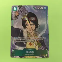 Tashigi Parallel Alt Art OP12-031 Legacy of the Master Foil One Piece TCG ENG - Image 1