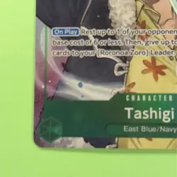 Tashigi Parallel Alt Art OP12-031 Legacy of the Master Foil One Piece TCG ENG - Image 4