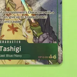 Tashigi Parallel Alt Art OP12-031 Legacy of the Master Foil One Piece TCG ENG - Image 5