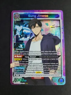 Sung Jinwoo 022 SR Super Rare Union Arena Solo Leveling - Image 1