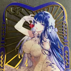 Goddess Story Gold METAL Card - Serial Number #127/200! Shogun Anime **READ** - Image 2