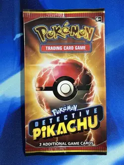 Pokemon TCG Detective Pikachu 2 Card Booster Pack Sealed Lot X10 Promo Nm M - Image 2