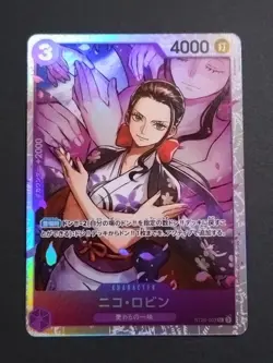 One Piece Card Game Nico Robin ST26-003 SR Character Japanese Bandai #2 - Image 1