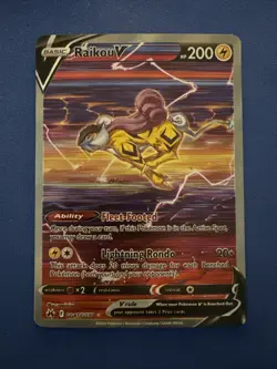 Pokemon TCG Raikou V Crown Zenith Full Art Holo Card GG41/GG70 NM - Image 1
