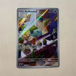 Pokemon Bulbasaur Illustration Rare 143/142 Sv07: Stellar Crown Holo 70 HP Card - Image 1