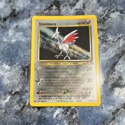 Skarmory 13/111 Neo Genesis 2000 Holo Rare Basic Pokemon TCG Card Ken Sugimori - Image 1