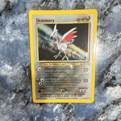 Skarmory 13/111 Neo Genesis 2000 Holo Rare Basic Pokemon TCG Card Ken Sugimori - Image 2