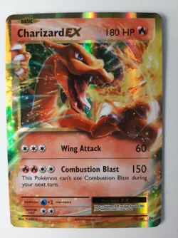 Charizard EX 12/108 XY Evolutions Pokemon Card TCG Holo Rare Near Mint English - Image 1