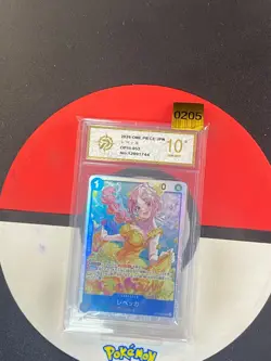 Rebecca OP15-053 SR Adventure on KAMI's Island - ONE PIECE Card Game JapaGrade10 - Image 1
