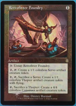 Retrofitter Foundry (Judge Promo) FOIL NM MTG MAGIC CARD (514915) ABUGames - Image 1