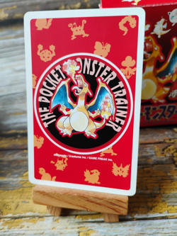 Farfetch'd - Pokemon Poker Playing Card - vtg 1996 Red/Charizard Deck - LP - Image 3