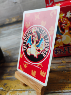 Farfetch'd - Pokemon Poker Playing Card - vtg 1996 Red/Charizard Deck - LP - Image 4