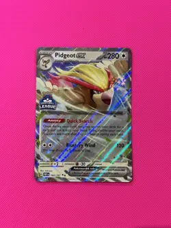 Pidgeot EX 164/197 Great Ball League Stamp Promo Winners card - Image 1
