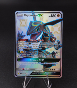 Pokemon TCG Rayquaza GX 177a/168 Alternate Art Shiny Card Hidden Fates Promo - Image 1