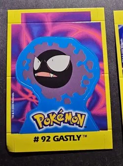 GASTLY X HAUNTER X GENGAR - RARE TCG NAVARRETE BUILDABLE CARD VINTAGE 2000 - Image 3