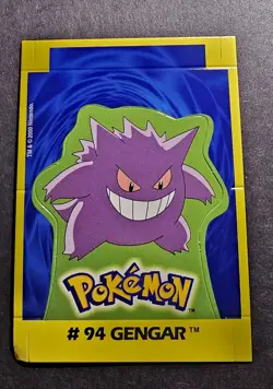 GASTLY X HAUNTER X GENGAR - RARE TCG NAVARRETE BUILDABLE CARD VINTAGE 2000 - Image 4