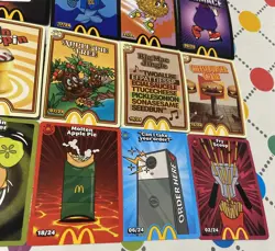 McDonald’s Trading Cards 2026 Full Master Set Series 1 packs Near Complete RARE - Image 4