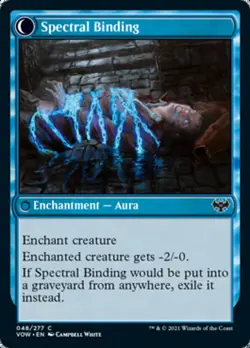 Binding Geist / Spectral Binding FOIL Innistrad: Crimson Vow NM CARD ABUGames - Image 2