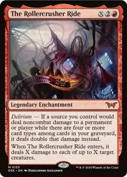 The Rollercrusher Ride - Duskmourn: House of Horror DSK 155 MTG Magic - Image 1
