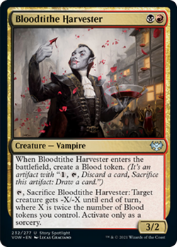 Bloodtithe Harvester FOIL Innistrad: Crimson Vow NM Uncommon CARD ABUGames - Image 1
