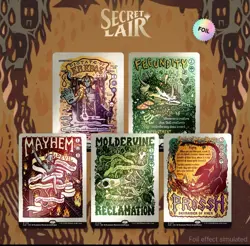 Magic the Gathering MTG Secret Lair: Prints of Darkness Foil! - Image 1