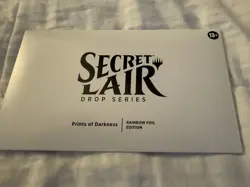 Magic the Gathering MTG Secret Lair: Prints of Darkness Foil! - Image 2