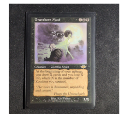 1x - Magic the Gathering - Graveborn Muse - Lightly Played - Free Shipping - Image 1