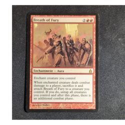 1x - Magic the Gathering - Breath of Fury - Lightly Played - Free Shipping - Image 1