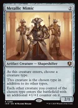 MTG Innistrad Remastered *FOIL* R Metallic Mimic #0268 - Image 1