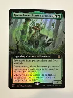 MTG Greensleeves, Maro-Sorcerer Extended Art Foil NM - Image 1
